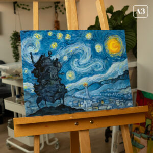 Van Gogh X Ghibli